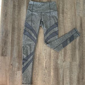 Zella Grey Mesh Yoga Pants